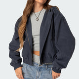 Oversized Cropped Jacket