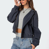 Oversized Cropped Jacket