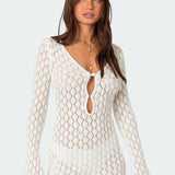 Crochet Mini Dress