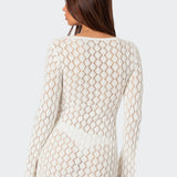 Crochet Mini Dress