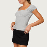 Gathered Bust Top