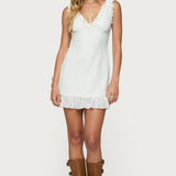 Ruffle Mini Dress
