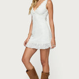 Ruffle Mini Dress