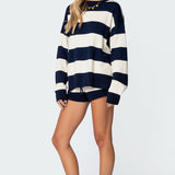 Oversized Striped Sweater