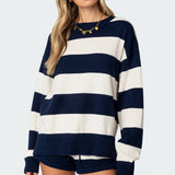 Oversized Striped Sweater