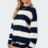 Oversized Striped Sweater
