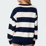 Oversized Striped Sweater