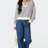 Oversized Striped Sweater