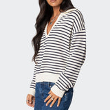 Oversized Striped Sweater