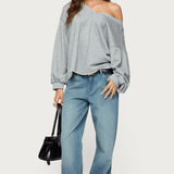 Washed Low Rise Jeans