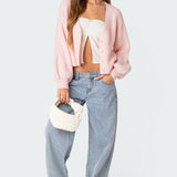 Knit Cropped Cardigan