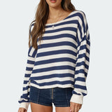 Oversized Striped Sweater