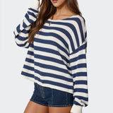 Oversized Striped Sweater